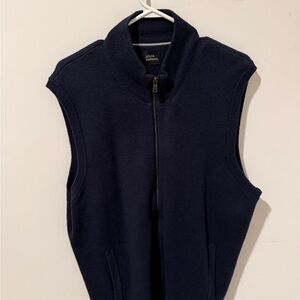 Louis Raphael Dark Blue Knit Vest